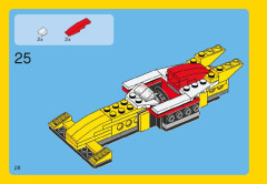 LEGO 31002 instructions page 28 – build guide