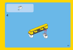 LEGO 31002 instructions page 33 – build guide