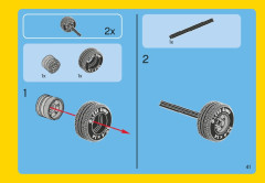 LEGO 31002 instructions page 41 – build guide