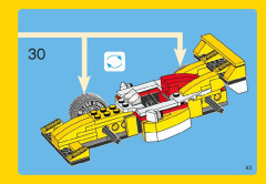 LEGO 31002 instructions page 43 – build guide