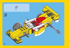 LEGO 31002 instructions page 44 – build guide