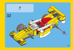 LEGO 31002 instructions page 45 – build guide