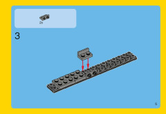 LEGO 31002 instructions page 5 – build guide