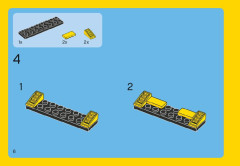 LEGO 31002 instructions page 6 – build guide