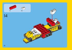 LEGO 31002 instructions page 16 – build guide