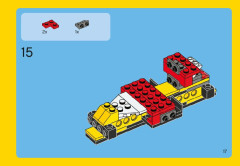 LEGO 31002 instructions page 17 – build guide