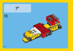 LEGO 31002 instructions page 18 – build guide