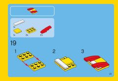 LEGO 31002 instructions page 21 – build guide