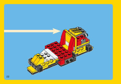 LEGO 31002 instructions page 22 – build guide