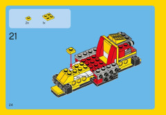 LEGO 31002 instructions page 24 – build guide