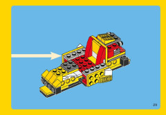 LEGO 31002 instructions page 29 – build guide