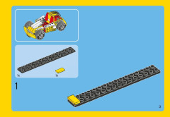 LEGO 31002 instructions page 3 – build guide