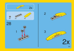 LEGO 31002 instructions page 33 – build guide