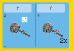 LEGO 31002 instructions page 36 – build guide