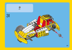 LEGO 31002 instructions page 39 – build guide
