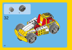 LEGO 31002 instructions page 40 – build guide
