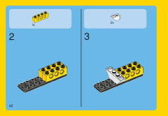 LEGO 31002 instructions page 42 – build guide