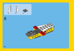 LEGO 31002 instructions page 46 – build guide