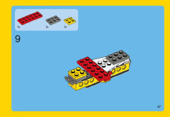 LEGO 31002 instructions page 47 – build guide