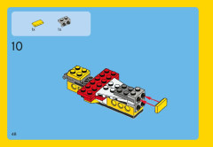 LEGO 31002 instructions page 48 – build guide