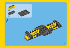 LEGO 31002 instructions page 5 – build guide