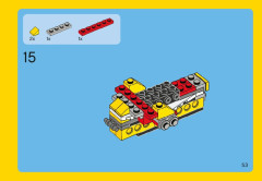 LEGO 31002 instructions page 53 – build guide