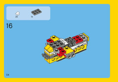 LEGO 31002 instructions page 54 – build guide