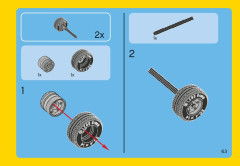 LEGO 31002 instructions page 63 – build guide