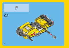 LEGO 31002 instructions page 66 – build guide