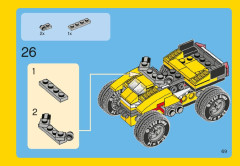 LEGO 31002 instructions page 69 – build guide