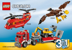 LEGO 31002 instructions page 70 – build guide