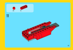 LEGO 31003 instructions page 13 – build guide