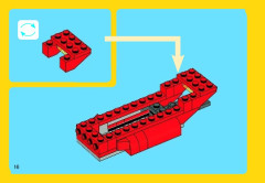 LEGO 31003 instructions page 16 – build guide