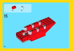 LEGO 31003 instructions page 18 – build guide