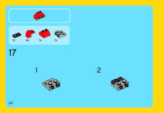 LEGO 31003 instructions page 20 – build guide
