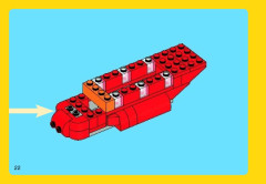 LEGO 31003 instructions page 22 – build guide