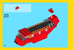 LEGO 31003 instructions page 28 – build guide