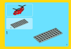 LEGO 31003 instructions page 3 – build guide