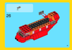 LEGO 31003 instructions page 31 – build guide