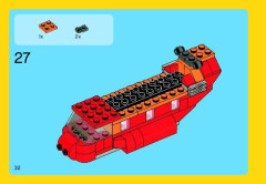 LEGO 31003 instructions page 32 – build guide