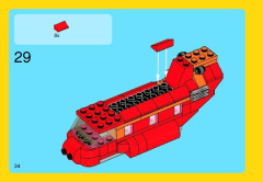 LEGO 31003 instructions page 34 – build guide