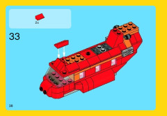 LEGO 31003 instructions page 38 – build guide