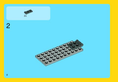 LEGO 31003 instructions page 4 – build guide