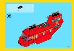 LEGO 31003 instructions page 43 – build guide
