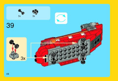 LEGO 31003 instructions page 44 – build guide