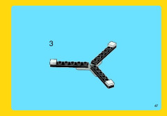 LEGO 31003 instructions page 47 – build guide