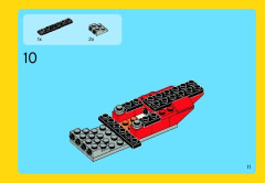 LEGO 31003 instructions page 11 – build guide