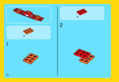 LEGO 31003 instructions page 12 – build guide