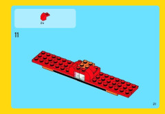 LEGO 31003 instructions page 21 – build guide