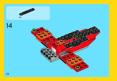 LEGO 31003 instructions page 24 – build guide